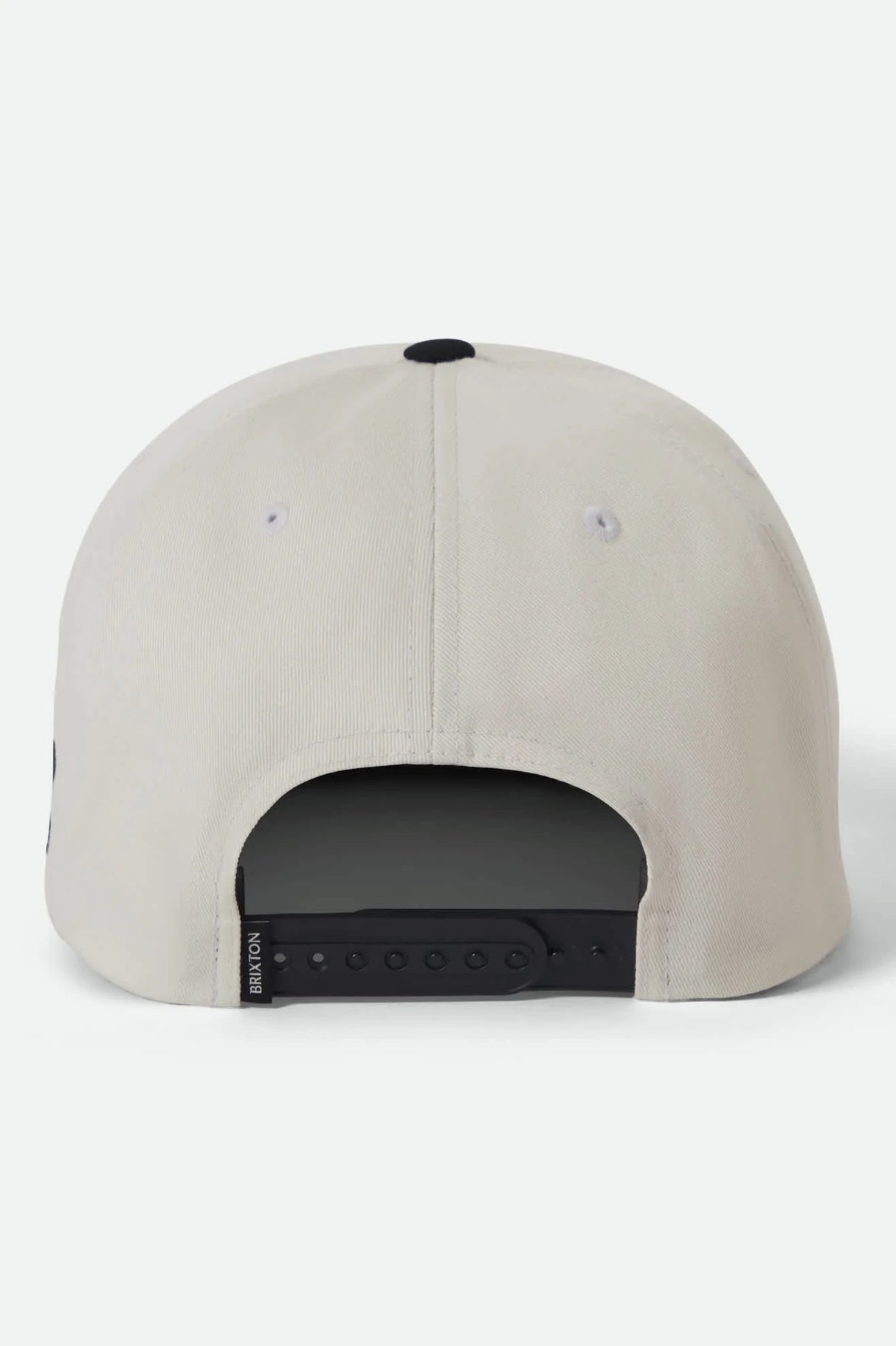 Brixton Predator MP Off White Black Snapback Hat