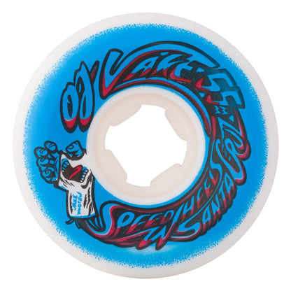 OJ Wooten Screaming Cast Elite Hardline White/Blue 101a 55mm Wheels