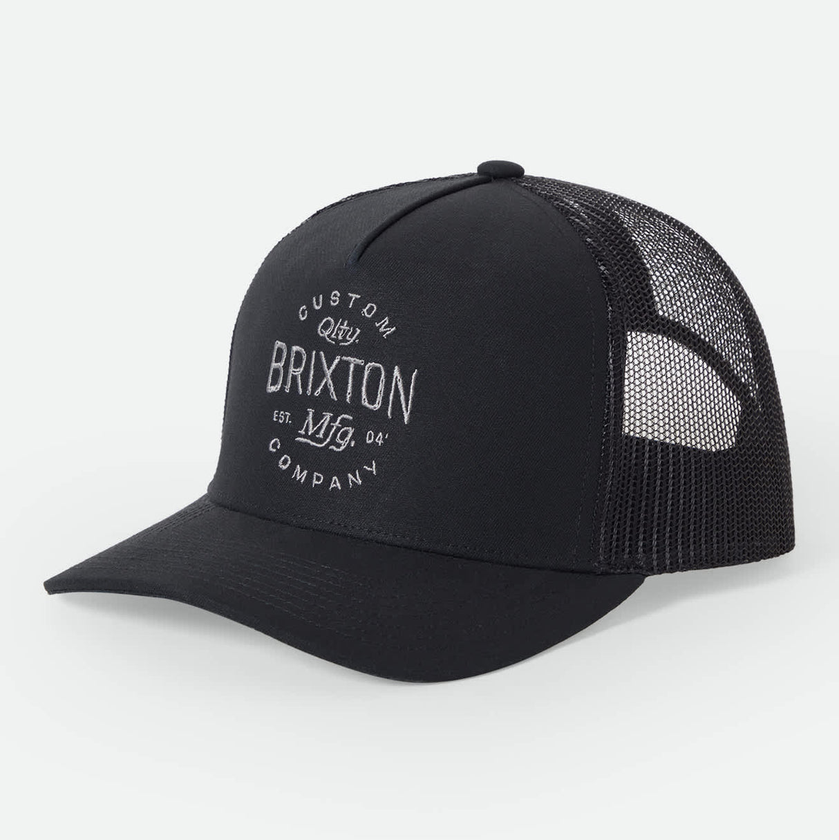 Brixton Fremont Black/Black C NP MP Trucker Hat