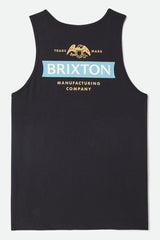 Brixton Pinnacle Black Tank Top