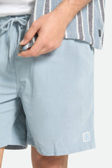 Brixton Everyday Dusty Blue Corduroy Shorts