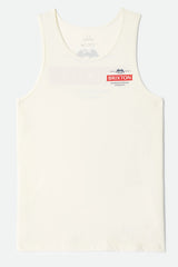 Brixton Pinnacle Off White Tank Top