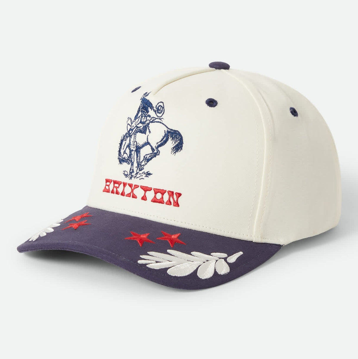 Brixton Rodeo C OFF White/Navy NP MP Women's Snapback Hat