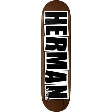 Baker Bryan Herman Logo Brown 8.25" Skateboard Deck