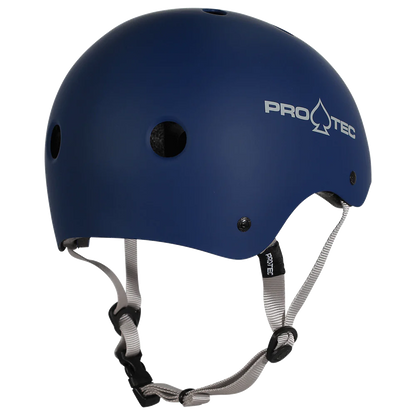 ProTec Classic Certified Matte Blue Helmet