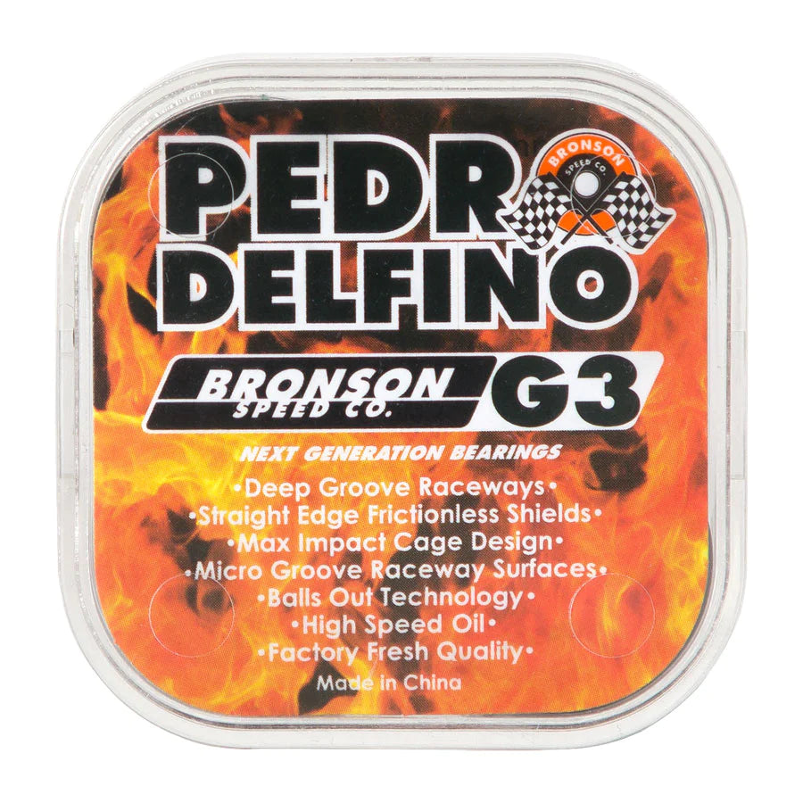 Bronson Speed Co. Pedro Delfino Pro G3 Bearings