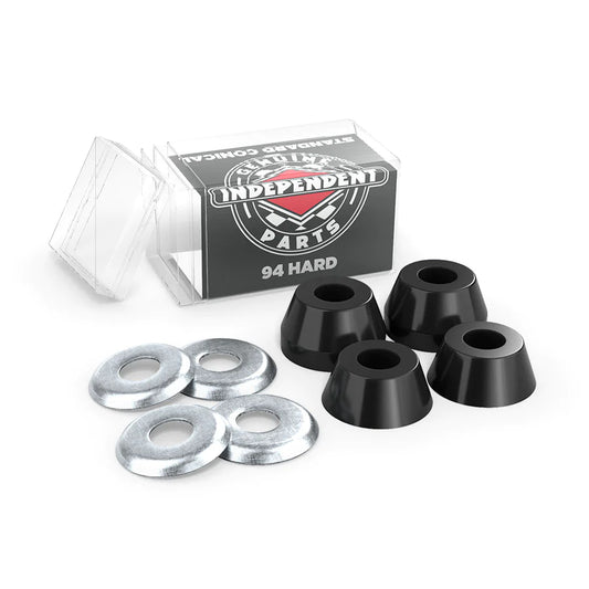 Independent Conical Hard 94a Black Set of 2 Bushings