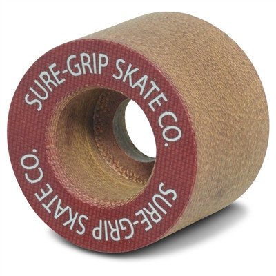 Sure-Grip Original 32mm (Set of 8) Brown Roller Skate Wheels