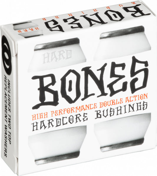 Bones Hardcore Hard White Black Bushings