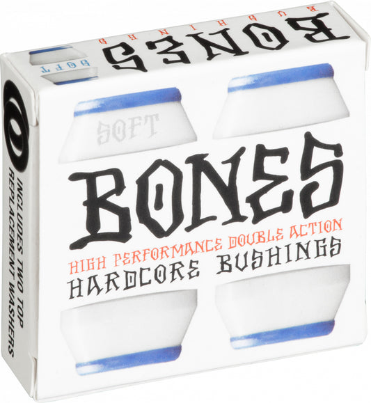 Bones Hardcore Soft White Blue Bushings