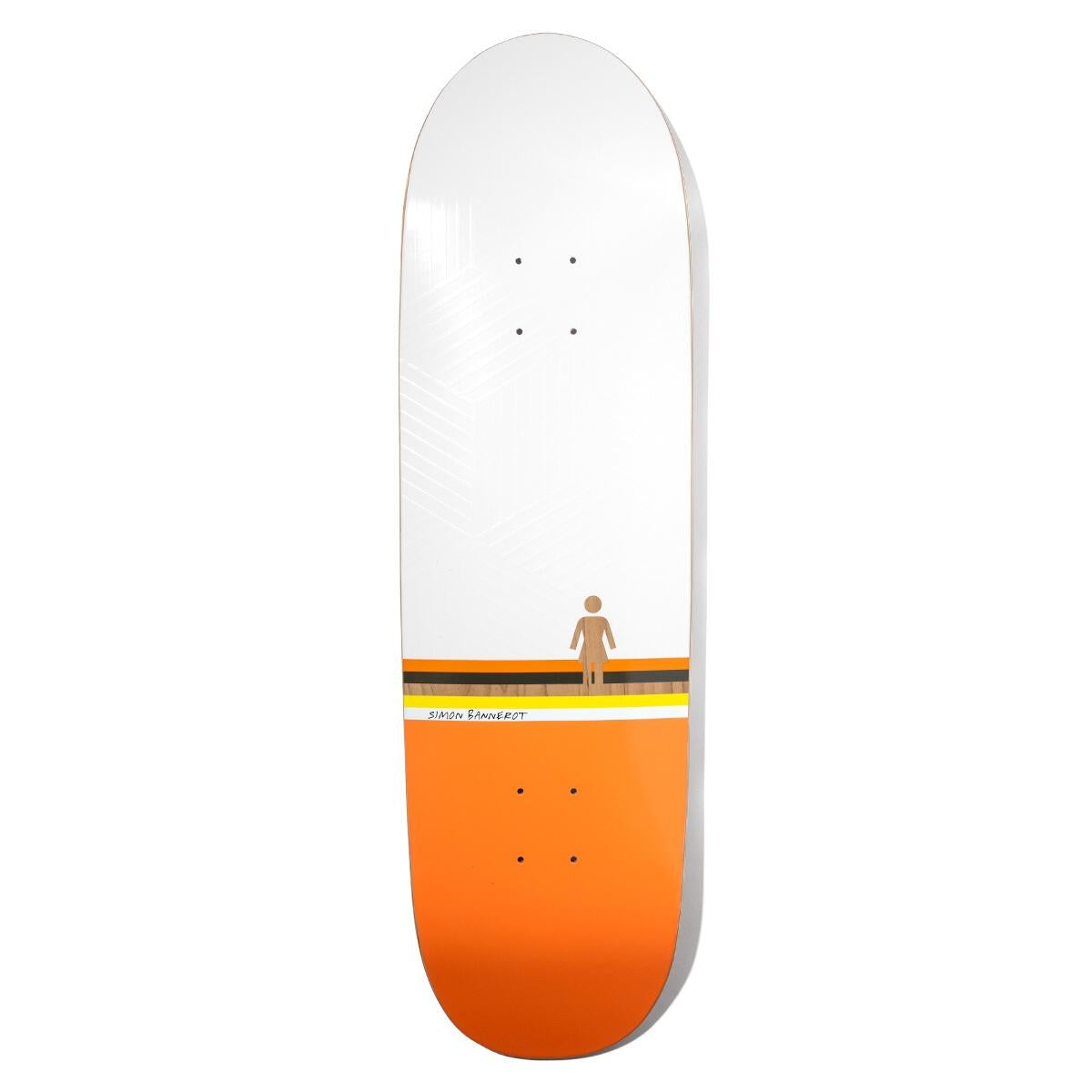 Girl Simon Bannerot Horizon Og Love Seat 9.0" Shaped Skateboard Deck