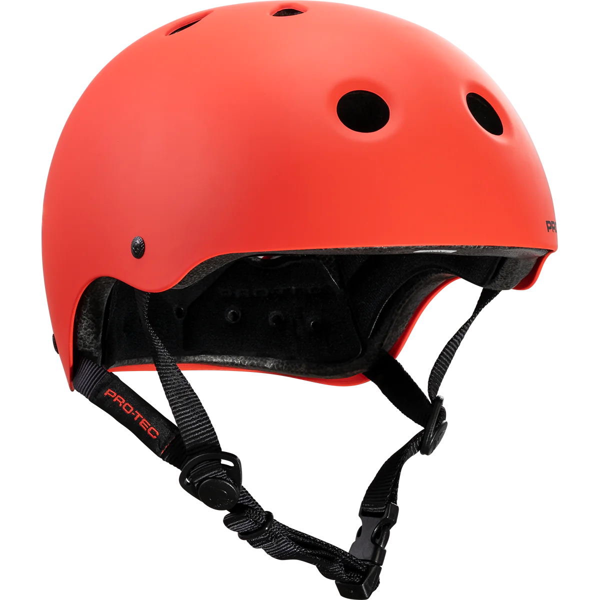 ProTec Classic Certified Matte Bright Red Helmet