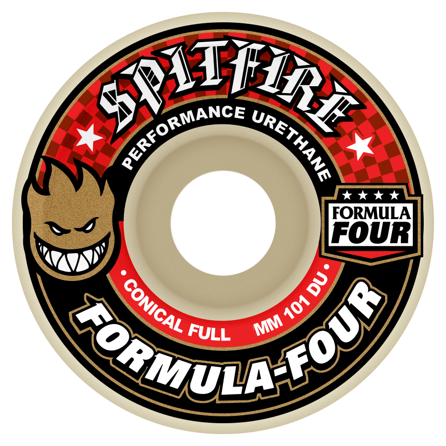 Spitfire F4 101a Formula Four Conical Full 54mm Wheels