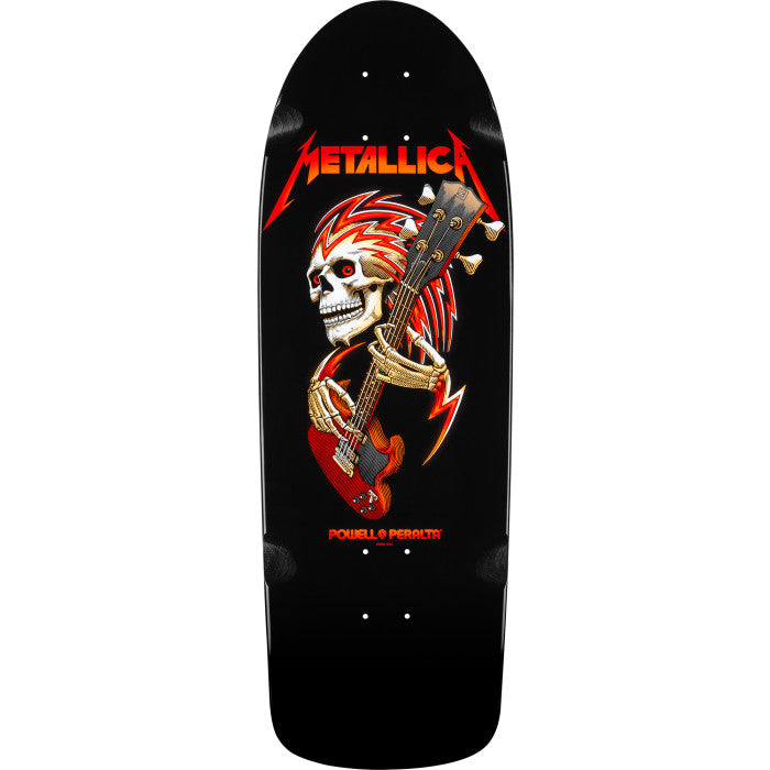 Powell Peralta OG Metallica Collab Black 10.0" Skateboard Deck