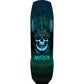 Powell Peralta Pro Andy Anderson Heron Skull Black/Teal 9.13 x 32.8" Shaped Skateboard Deck