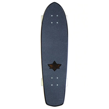 Dusters Flames 31" Yellow/White Cruiser Complete