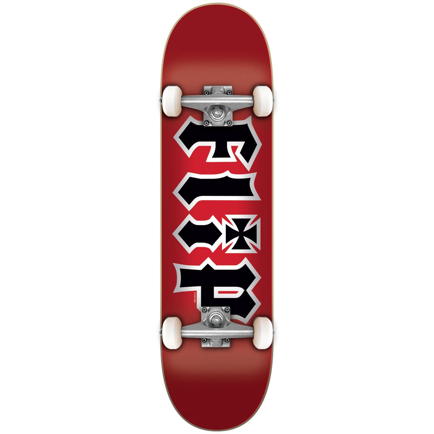Flip Team HKD 7.75" Red Complete Skateboard