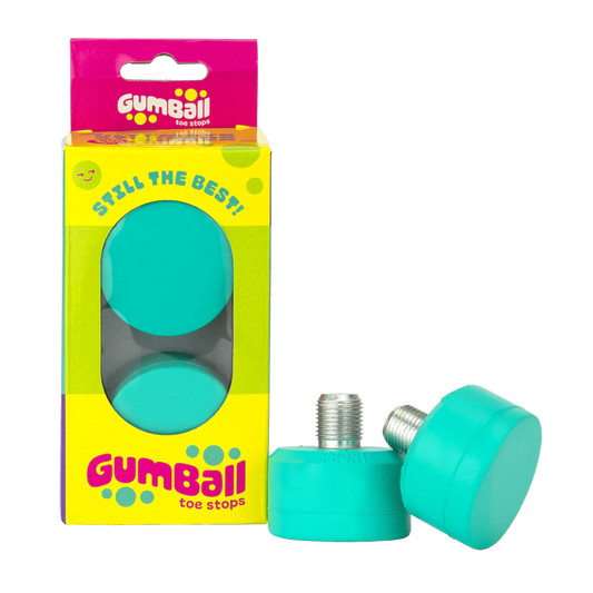Gumball Mint Short (Set of 2) Toe Stops