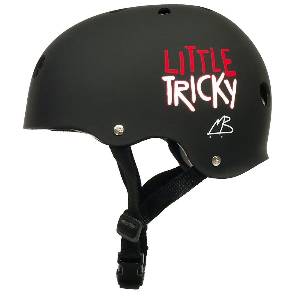 Triple 8 Little Tricky Jr V2 Black Rubber Helmet