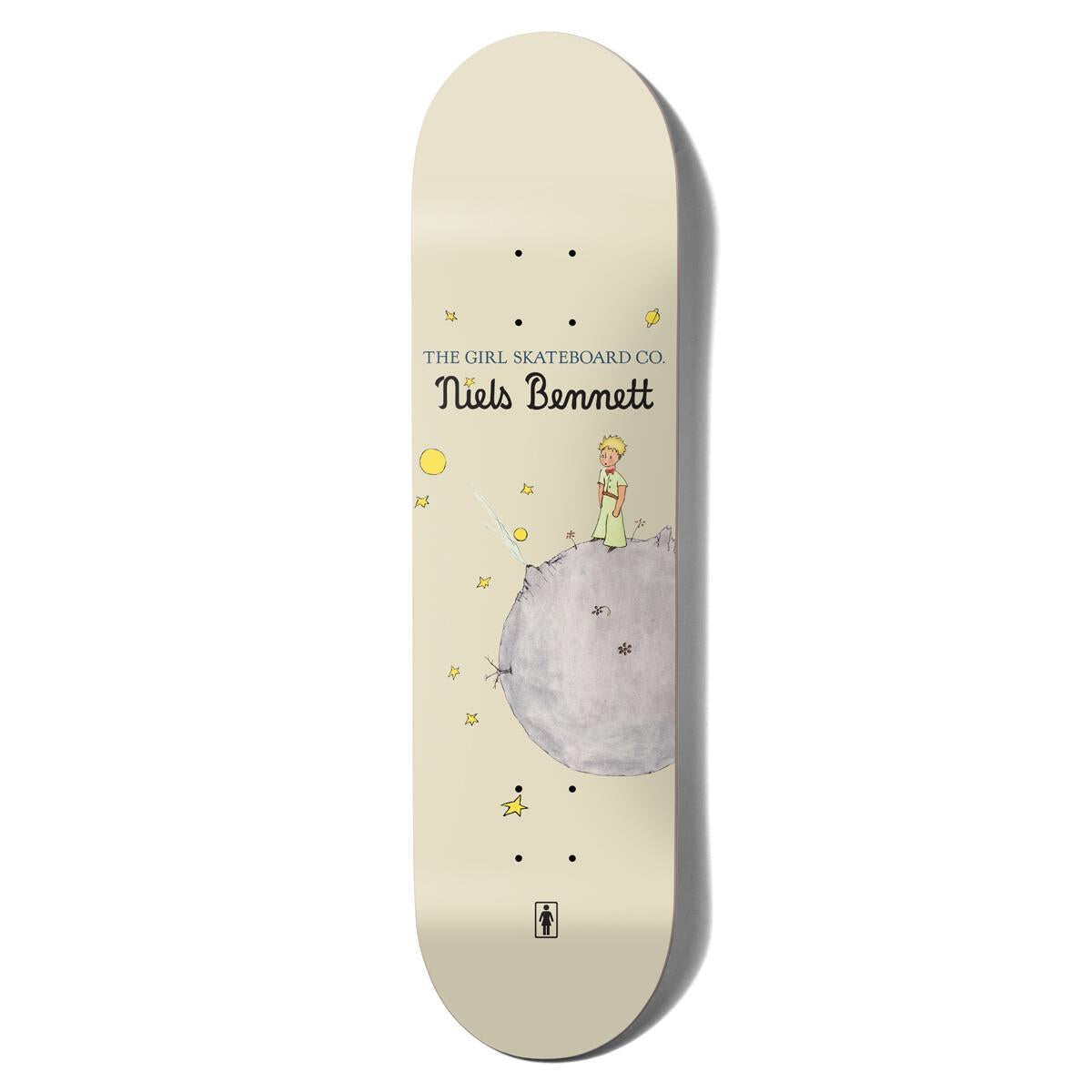 Girl Bennett Little Prince Moon 8.375" Skateboard Deck