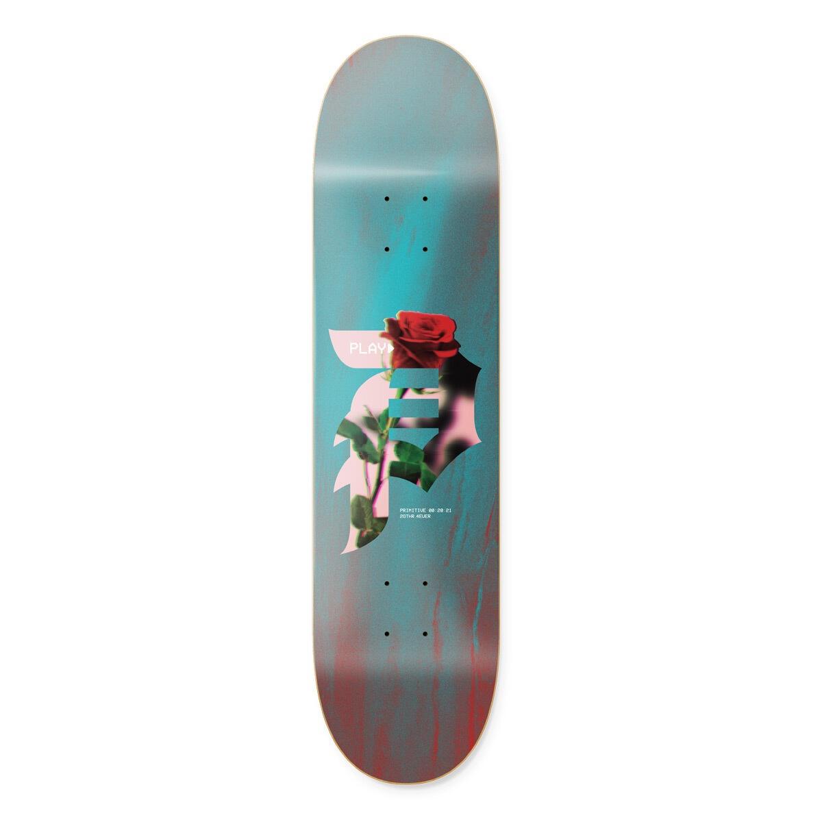 Primitive Long Play 8.25" Skateboard Deck