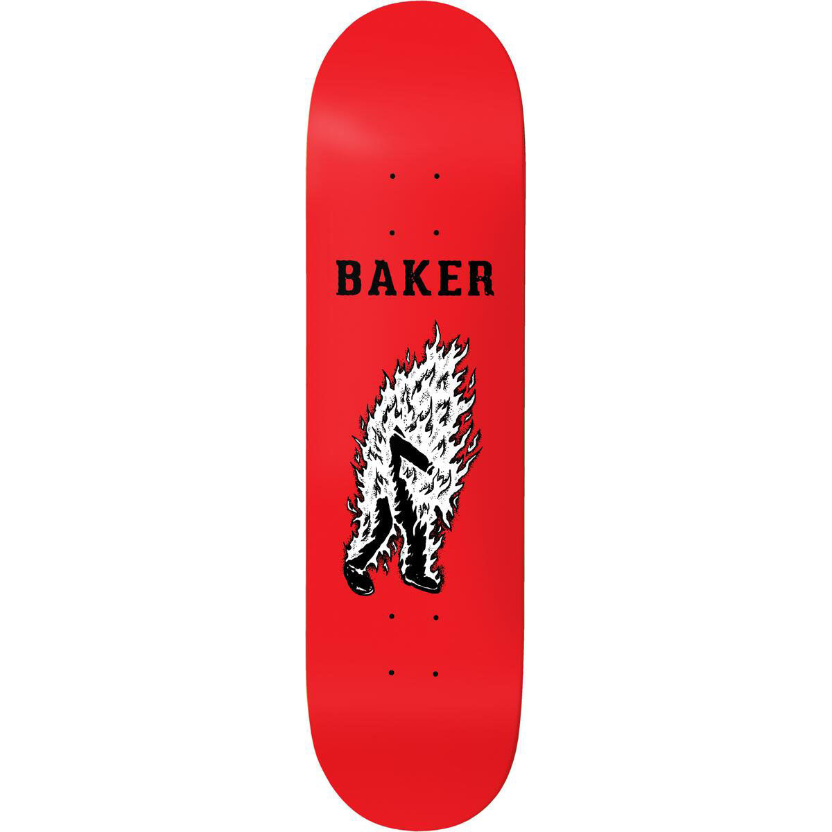 Baker Casper Man On Fire 8.5" Skateboard Deck