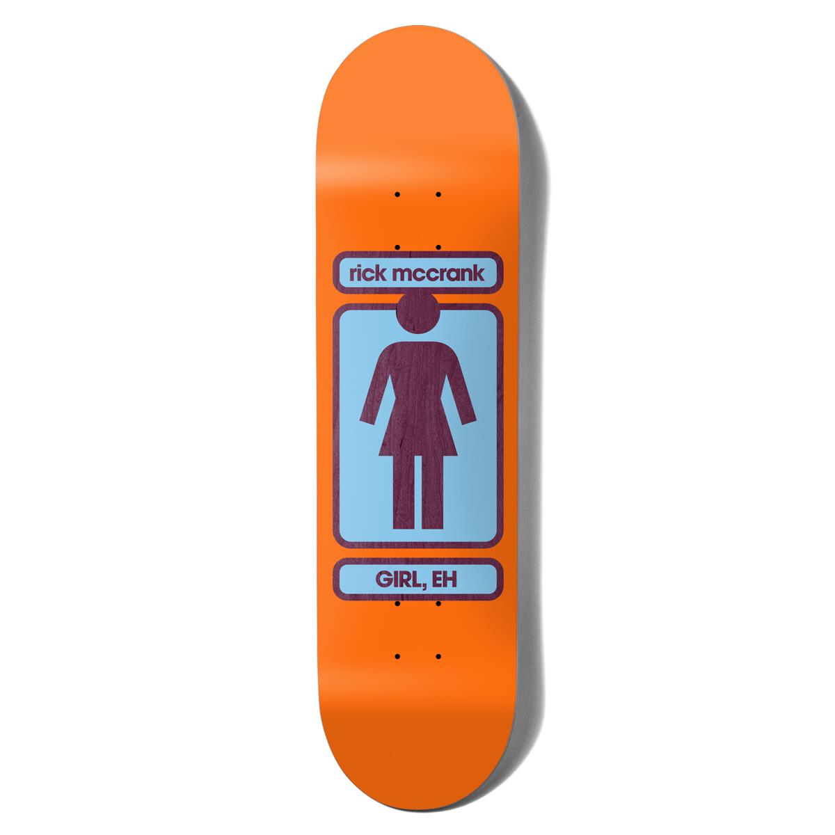 Girl Rick Mccrank 93' Til Orange 8.375" Skateboard Deck