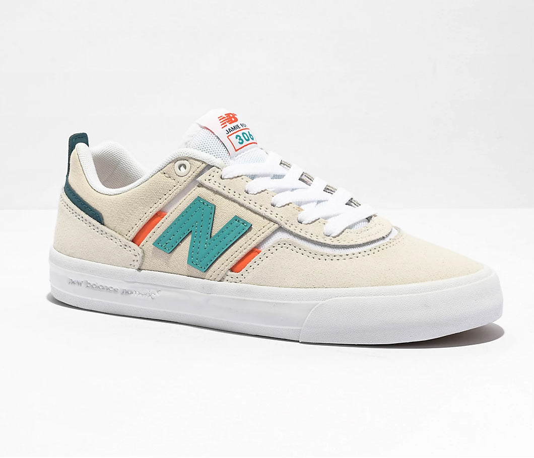 New Balance Jamie Foy 306 White/Teal Blue Shoes (NM306ZUB)