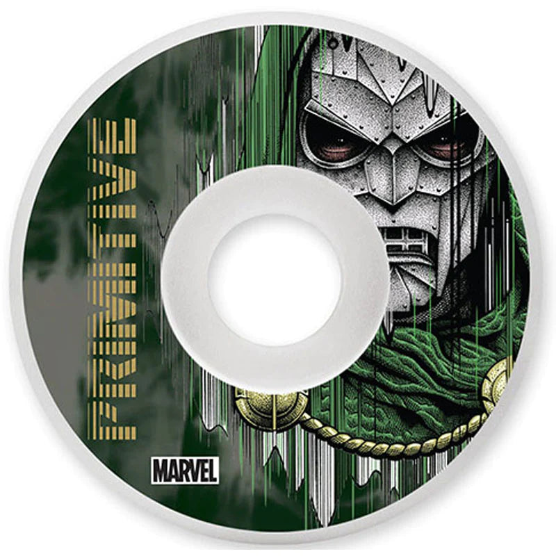 Primitive x Marvel Doctor Doom White 53mm Skateboard Wheel
