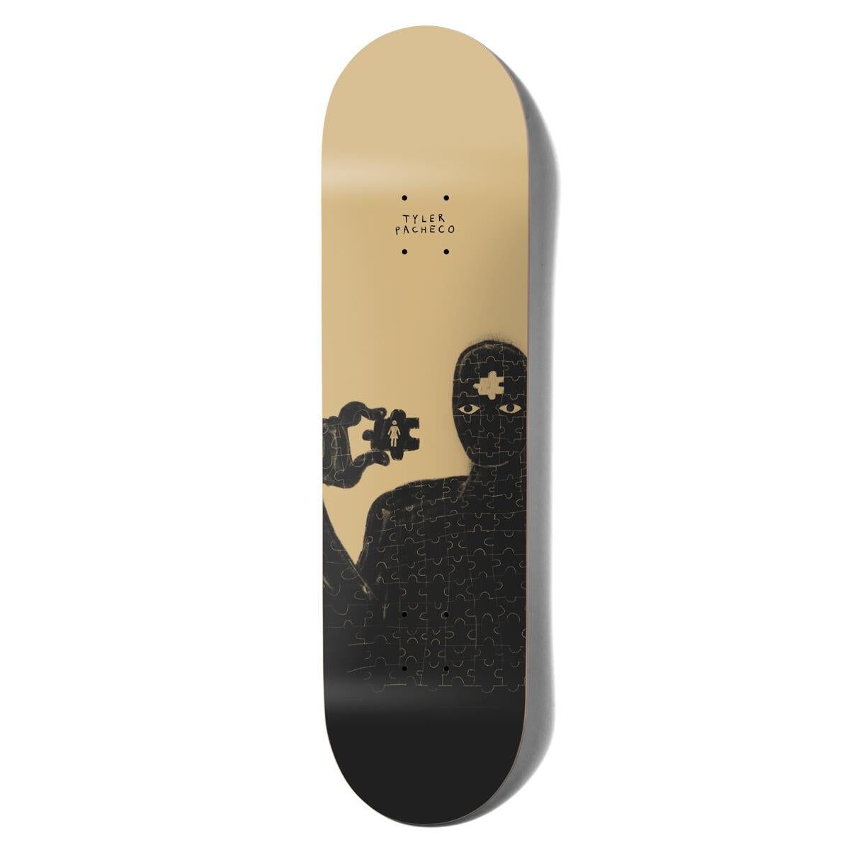 Girl Tyler Pacheco Puzzled 8.5" Skateboard Deck