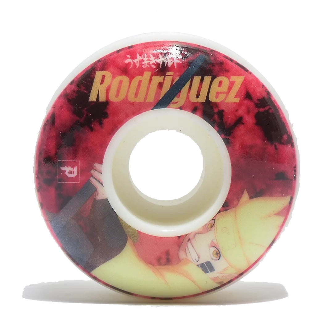 Primitive x Naturo Rodriguez Nine Tails White 53mm Skateboard Wheels