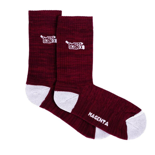 Magenta VX Wine Socks