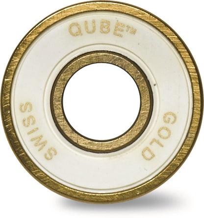 Sure-Grip Qube 8-Ball 8mm Gold (Set of 16) Roller Bearings
