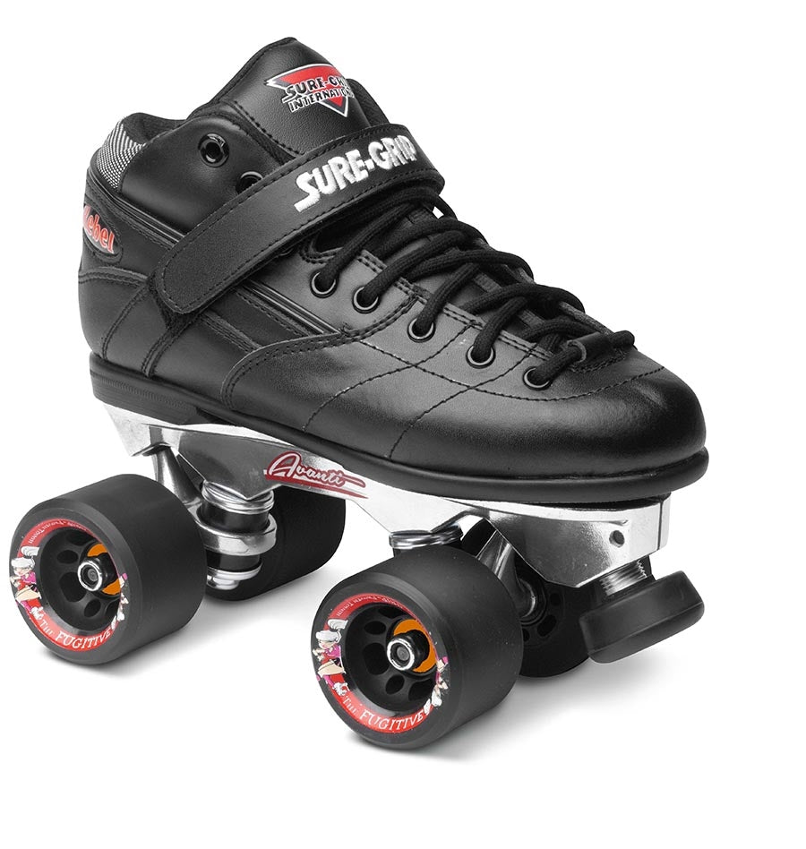 Sure-Grip Rebel Avanti Black Roller Skates