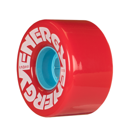 Riedell Radar Energy 78a 57mm Red (Set of 4) Roller Skate Wheels