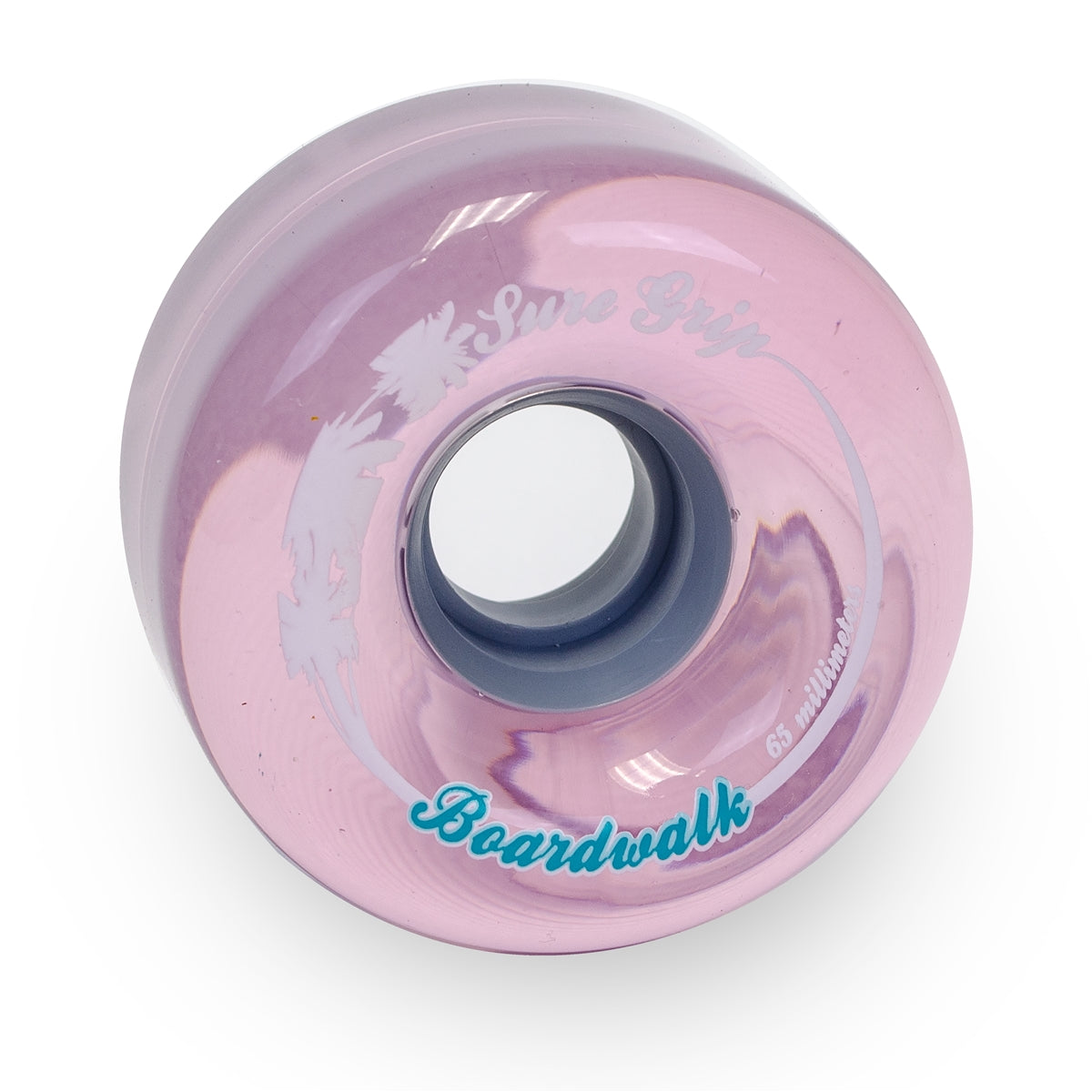 Sure-Grip Boardwalk Pastel Pink 78a 65mm (Set of 8) Roller Skate Wheels