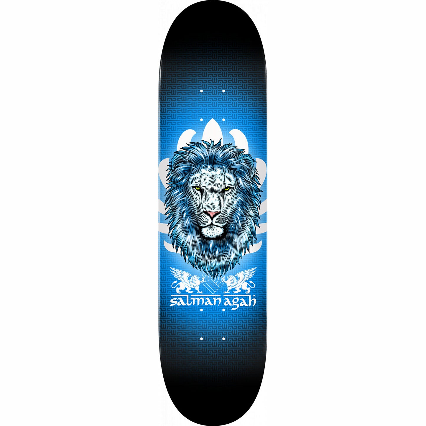 Powell Peralta Salman Agah Lion 8.0" x 31.45" 3 242 K20 Skateboard Deck