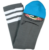 Toy Machine Stoner Sect Grey Crew Socks
