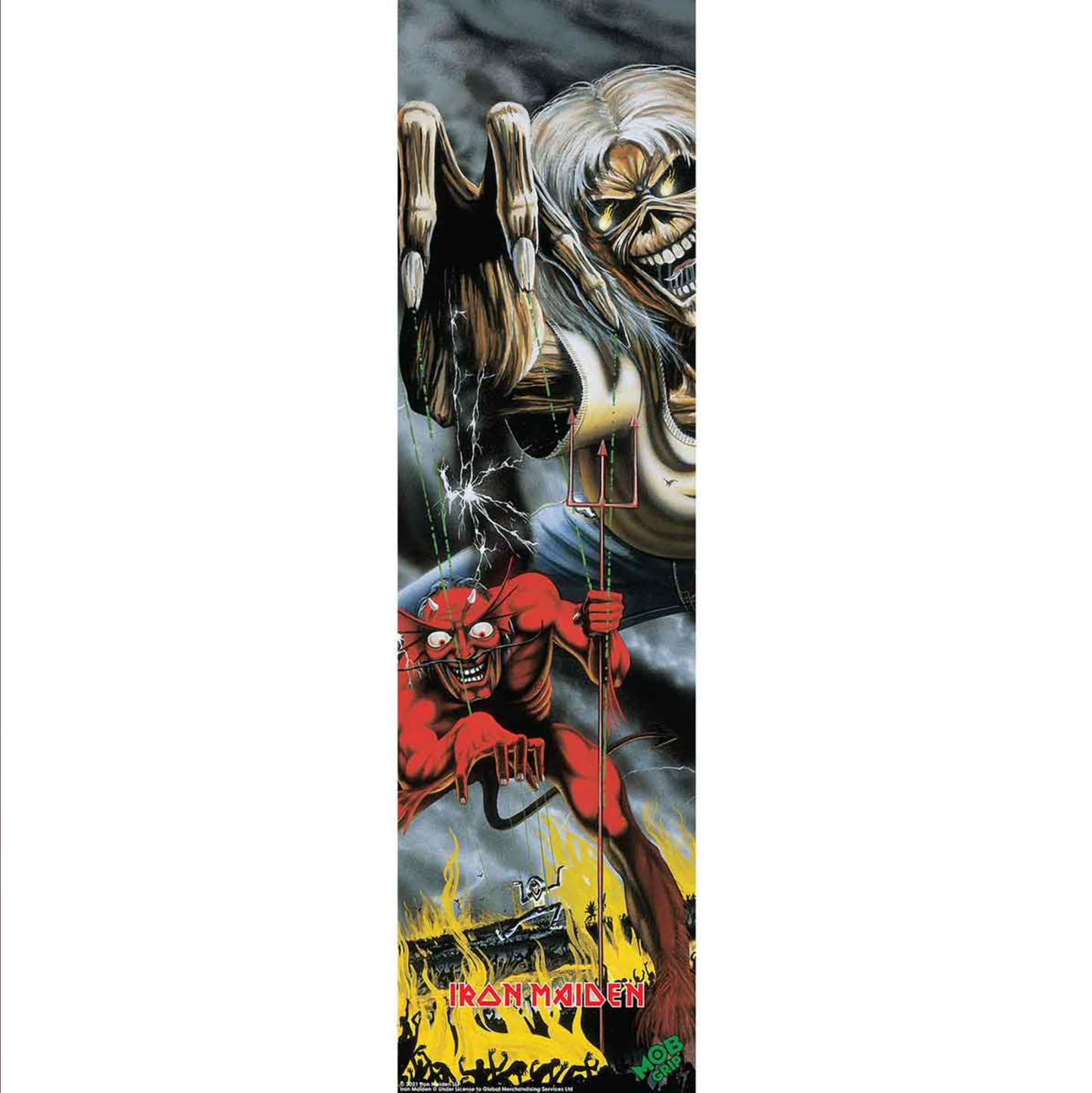 Mob Iron Maiden Number of The Beast 9" x 33" Griptape