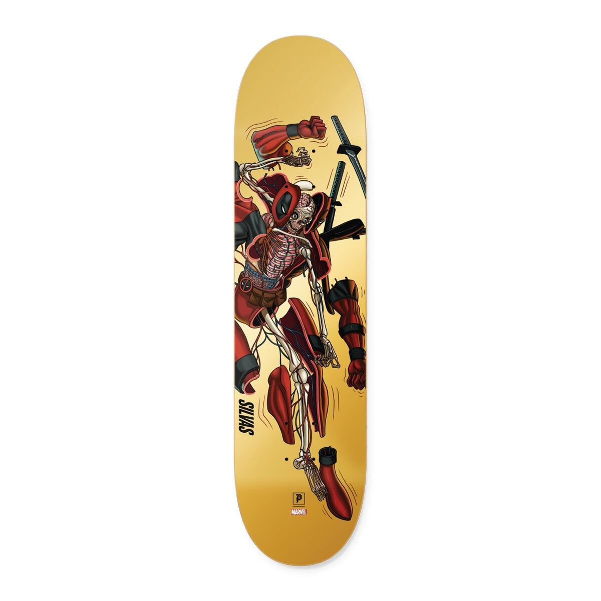 Primitive Silvas Deadpool 8.5" Skateboard Deck