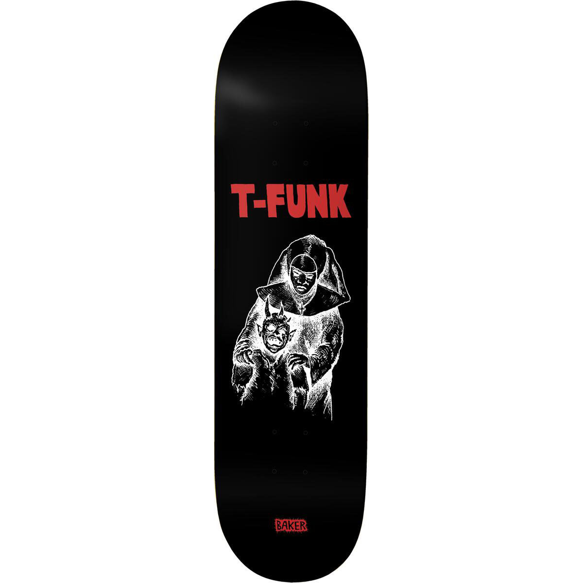 Baker Tristan "T-Funk" Funkhouser Whiplash 8.25" Skateboard Deck