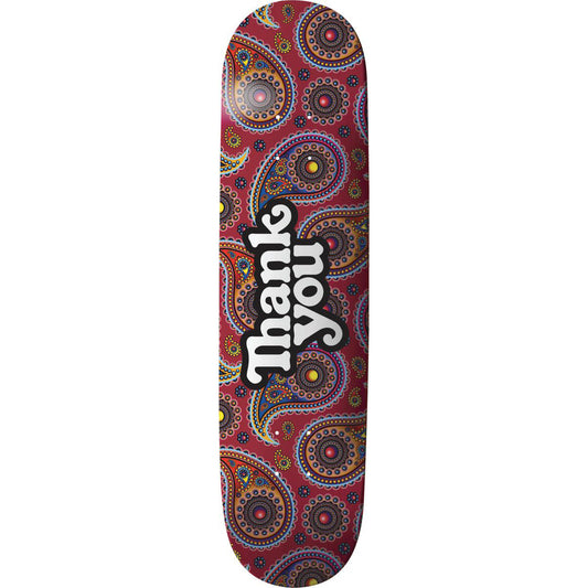 Thank You Paisley Logo 8.38" Skateboard Deck