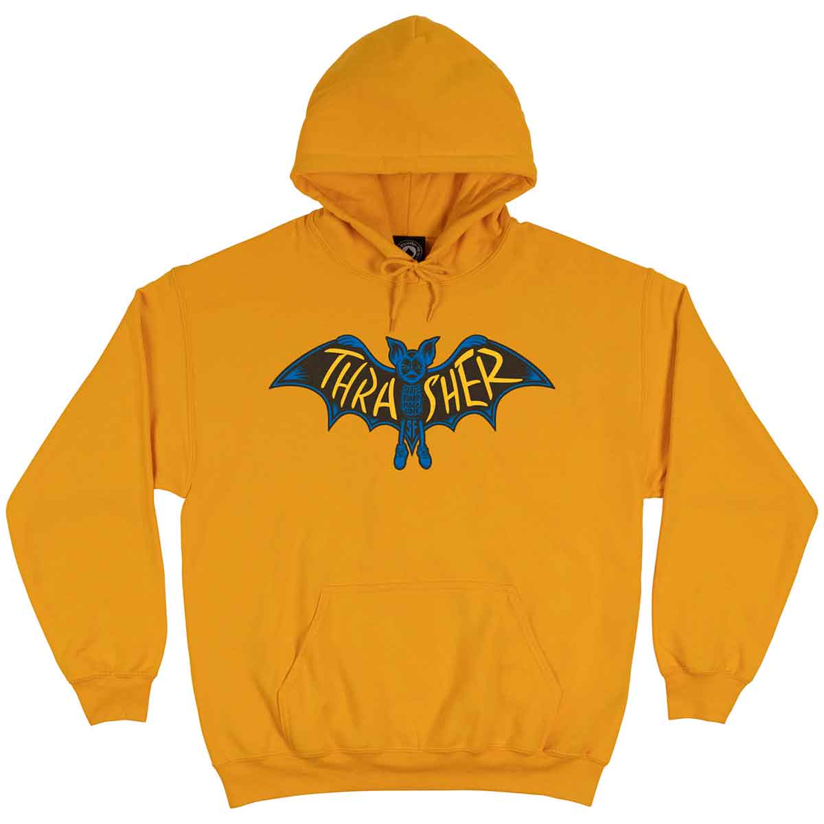 Thrasher Bat Gold Hooded Sweatshirt
