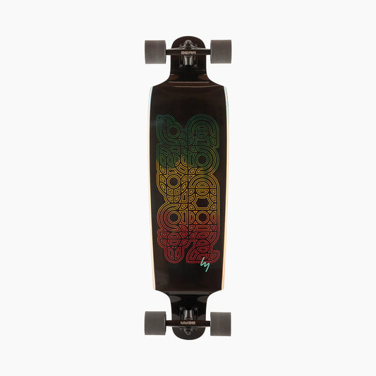 Landyachtz Top Cat 37" Fade Longboard Complete Skateboard