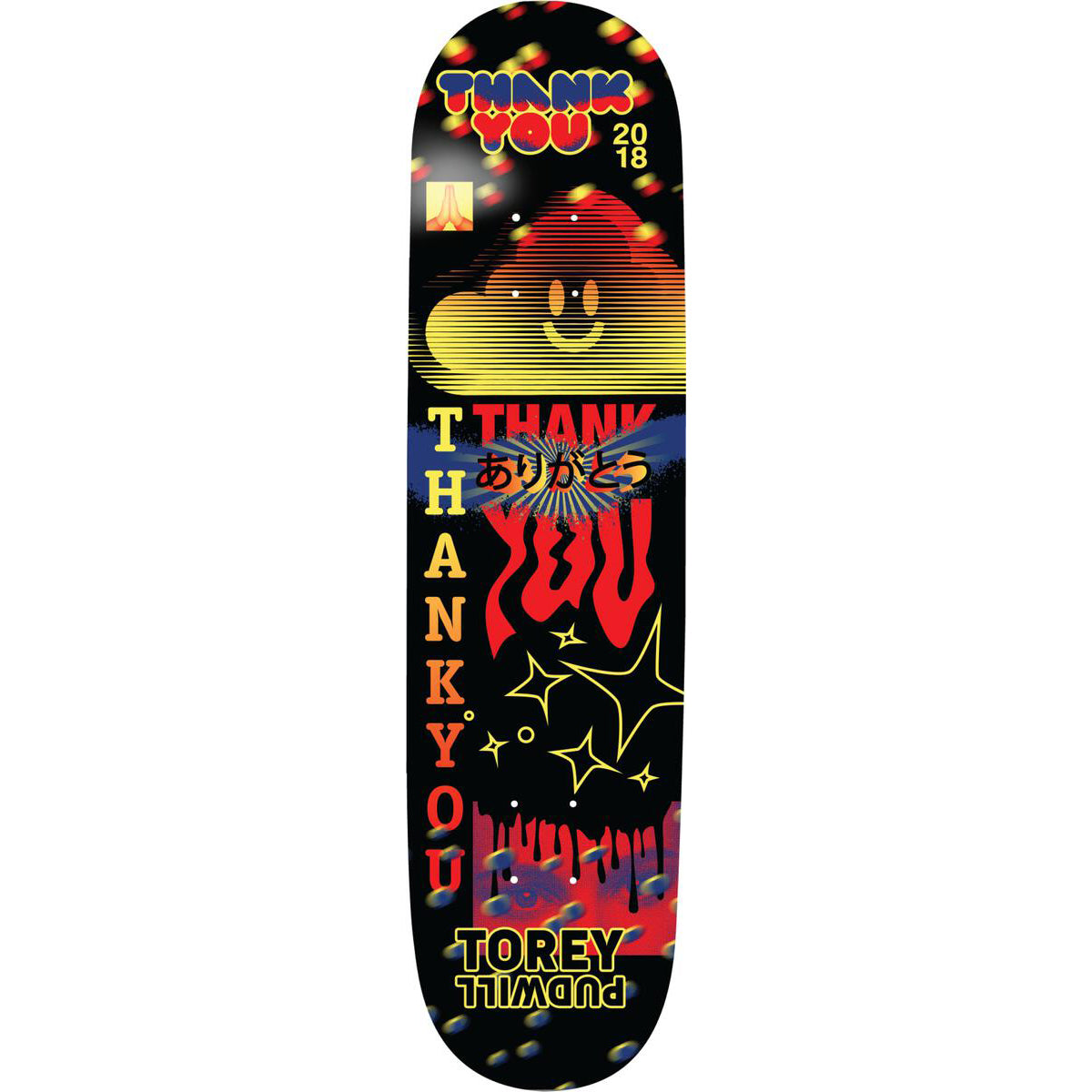 Thank You Torey Pudwill Fly 8.0" Skateboard Deck