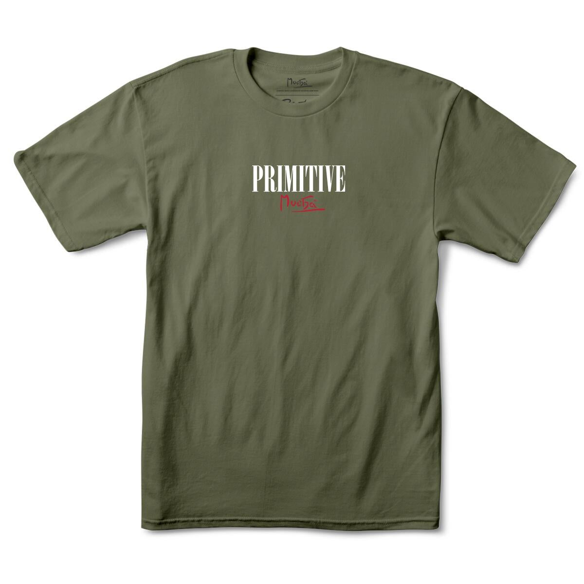 Primitive Tragedy Military Green Shirt