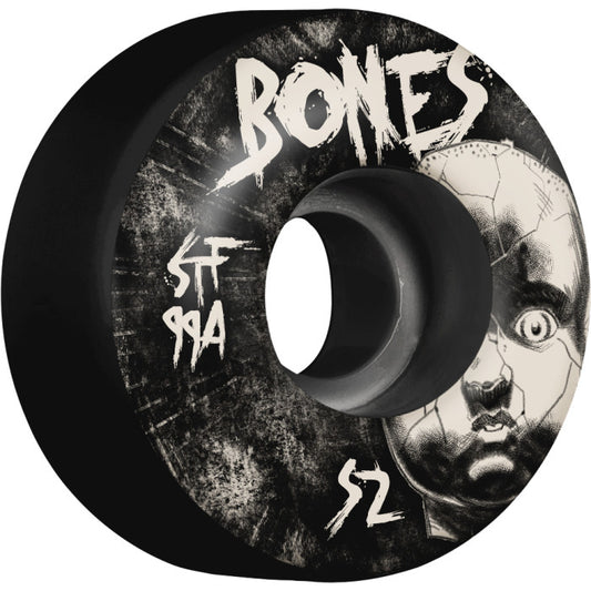 Bones Dollhouse V1 Standard Street 99a 52mm Black Wheels