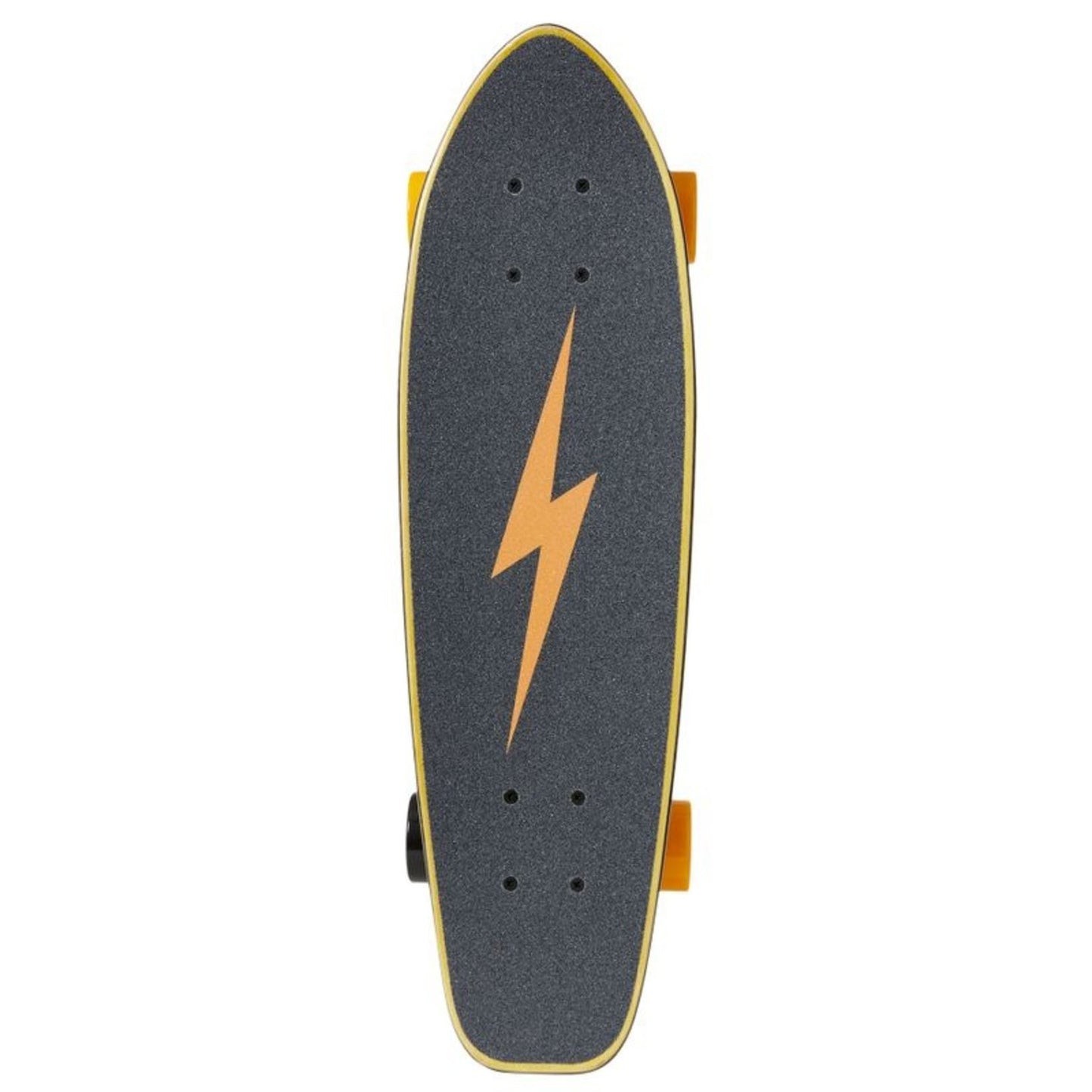 Dusters Bird Bolt 25" Yellow Cruiser Skateboard