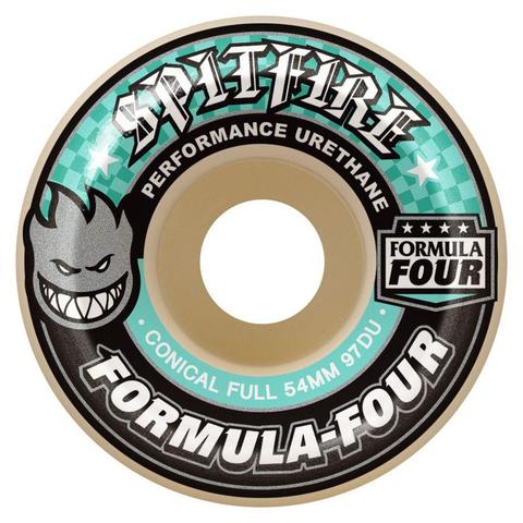 Spitfire F4 97a Conical Full Natural 54mm Wheels