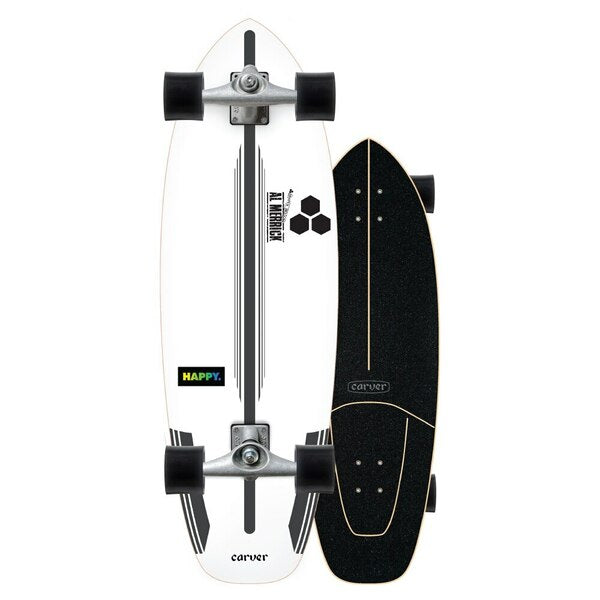 Carver CX Channel Islands Happy 30.75" x 9.75" w/ CX Trucks - Surfskate Complete